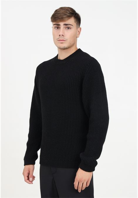 Maglione girocollo nero da uomo IM BRIAN | MA3023009